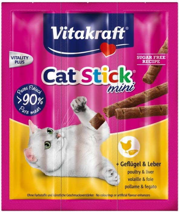 Cat Stick Mini Met Gevogelte En Lever