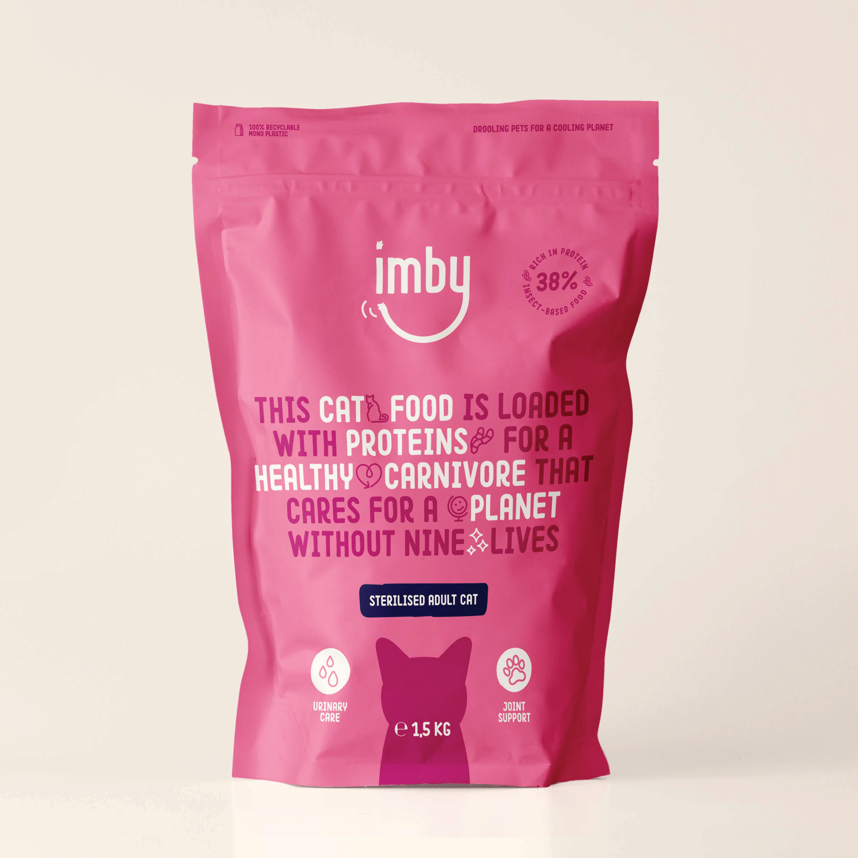 IMBY INSECT-BASED CHAT ADULTE 1.5KG 