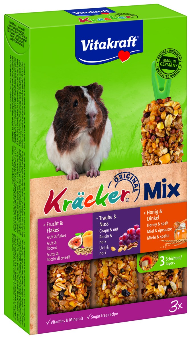 Kracker Trio-Mix Cobaye Miel/Noix/Fruits