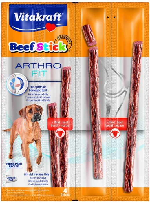 Vitakraft Beef Stick Arthro Fit 4 Pieces