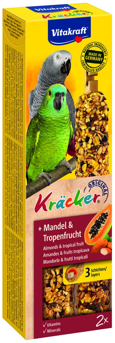 Kracker Original Papegaai Met Amandel En Tropisch Fruit